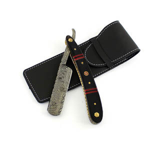 Maquinilla de afeitar Cutthroat de borde recto de calidad clásica profesional para salón y uso doméstico - Product Image 6