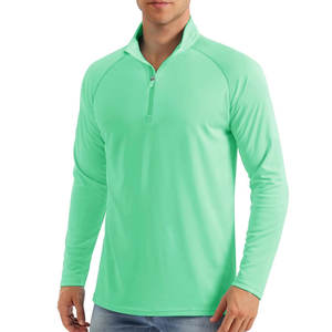 Chemise de pêche personnalisée en polyester à manches longues pour homme, vêtements de performance respirants à séchage rapide, UPF 50, vêtements d'extérieur - Product Image 2
