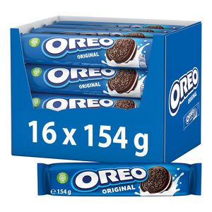 OREO Original Kako Cookies - 16 x 154g - With a Delicious Vanilla Flavoured Cream Filling - Product Image 4