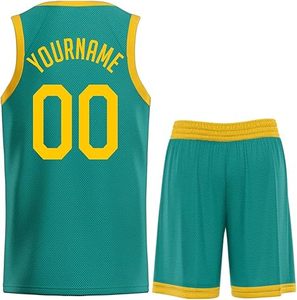 Maillots de basket-ball grande taille pour hommes sur mesure respirant séchage rapide polyester maille hauts de sport sans manches sublimation uniforme - Product Image 2