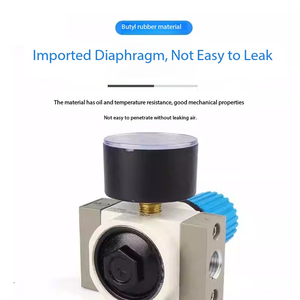 Valvola di Riduzione ad Alta Pressione, Valvola di Regolazione della Pressione, Regolatore di Pressione dell'Aria LR-D-MIDI/MINI-02-03-04, Trattamento Fonte di <span class=keywords><strong>Gas</strong></span> - Product Image 6