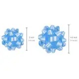 Lazos de Regalo Ecológicos con Diseño de Mariposa Azul Personalizados, Lazos Decorativos Tejidos de Poliéster de Color Sólido con Impresión Digital para Regalos - Product Image 4