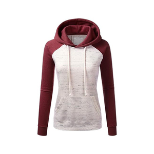 Vente en gros de sweats à capuche zippés pour femmes manches longues automne sweats surdimensionnés polaire 100% coton fermeture éclair complète Street Wear sweat à capuche - Product Image 4