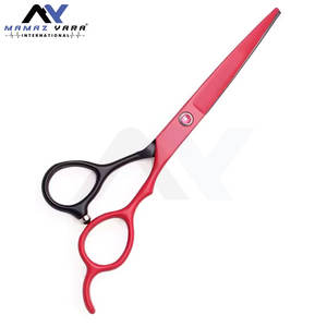 Juego de Tijeras de Peluquería Profesionales para Diestros, Tijeras de Corte y Entresacar de Acero Inoxidable Sostenible para Belleza y Barbería - Product Image 5