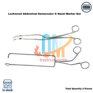 Demarcador abdominal de bloqueo de calidad alemana y juego de marcadores de ombligo Instrumentos quirúrgicos de plástico | Instrumentos OLDMED - Product Image 2