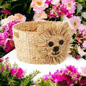 Unique Wicker Storage <b>Basket</b> Ideas for Your Nursery Storage <b>Laundry</b> <b>Basket</b> Wicker Cartoon Shaped <b>Basket</b> Storage for <b>Kids</b> Room - Product Image 5