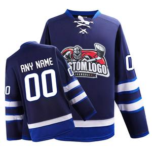 Comprar al por mayor uniforme deportivo personalizado pulóver hockey sudadera sublimación impresa poliéster hockey sobre hielo desgaste Sudadera con capucha - Product Image 4