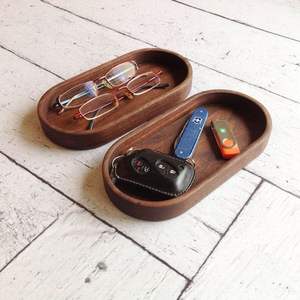 Bandeja de Madera Hecha a Mano para Bolígrafos y Llaves |   Calidad Premium |   Precio de Fábrica al por Mayor - Product Image 1