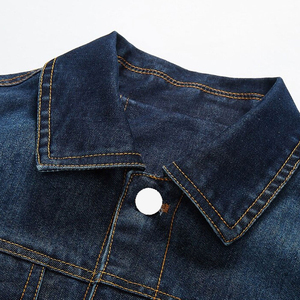 แจ็คเก็ตยีนส์ปักลายสไตล์วินเทจแบบทางการสำหรับผู้ชายไซส์ใหญ่ สไตล์ลำลองแนวสตรีท สำหรับฤดูหนาว ผลิตตามสั่ง (OEM) - Product Image 2