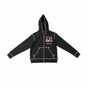 Sudadera con Capucha 100% Algodón, Forro Polar de Invierno, Logotipo Bordado Personalizado, Unisex, Servicios ODM, Transpirable y Ecológica - Product Image 1