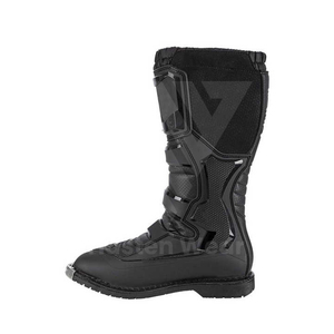Chaussures de moto tactiques unisexes pour adultes avec protection des pieds en cuir véritable PU personnalisé pour porter des bottes de motard hors route - Product Image 6