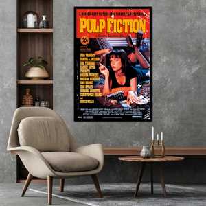 Póster de la Película Pulp Fiction, Impreso con Técnicas Offset y Digitales, Hecho de Vinilo Resistente - Product Image 4