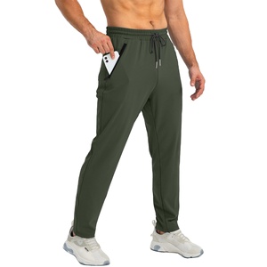 Pantalon de jogging basique pour homme, coupe slim, avec poches, design extensible et doux, grande taille 2026 - Product Image 4