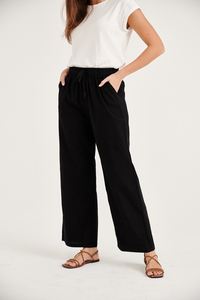 2023 unisexe haute couture été pantalons de survêtement demi-élastique mi Logo brodé ample jambe large droite simple ceinture plat printemps - Product Image 5