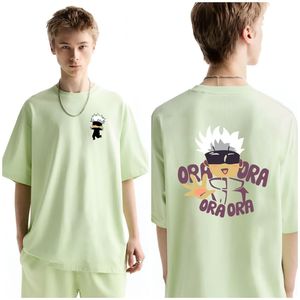 Calidad Premium 100% algodón cuello redondo media manga ajuste cómodo marca personalizada sobre el tamaño impreso teñido camisetas de verano para hombres - Product Image 1