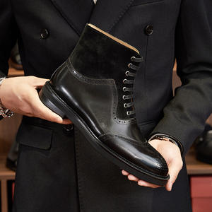 Botines Clásicos de Gamuza con Suela Antideslizante y Plantilla Acolchada para Mujer, Ideales para Oficina y Reuniones de Negocios - Product Image 1