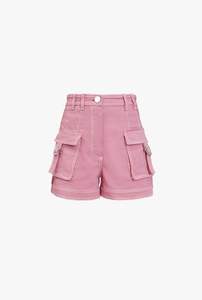 Nouveau design, sur mesure, OEM, coton, short cargo pour femme, taille haute, écologique, respirant, séchage rapide, poche cargo, couleurs personnalisées - Product Image 2