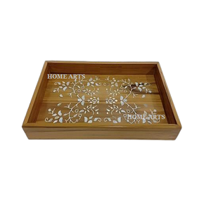 Newest Design Wood <b>Chocolates</b> Tray Customized Size Round Shape Dates Dessert Tray For Hotel Restaurant Use - Product Image 2