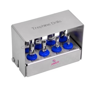 Kit de Trepanos Dentales Manuales de Acero Inoxidable, 8 Piezas |   Colores Personalizables |   Certificado CE |   Recubrimiento de titanio azul, oro y negro - Product Image 5