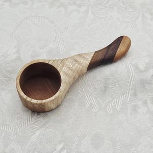 Cuillère à café en bois artisanale durable offrant des mesures constantes, compagnon idéal pour les baristas et les cuisines domestiques - Product Image 5