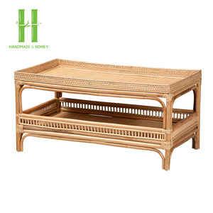 Muebles de Sala de Estar de la Mejor Calidad, Mesa de Centro de Ratán, Estilo Moderno, Hecho a Mano, Natural, Ecológico, Duradero, Artesanía HNH Vietnam - Product Image 5
