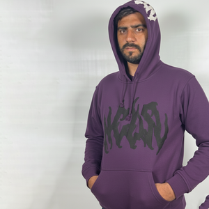 เสื้อฮู้ดดี้ย้อมสีแบบแอซิดวอชขายส่งยอดนิยม สีดำล้วน สไตล์สตรีทแวร์ใหม่ เสื้อฮู้ดดี้พื้นฐานสำหรับผู้ชาย - Product Image 4