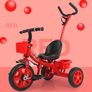 Triciclo para niños de 1 a 6 años, juguete para caminar, cochecito de bebé, coche de juguete, buena calidad, <span class=keywords><strong>2022</strong></span> - Product Image 4