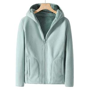 Sudaderas con capucha informales para hombres y mujeres, gris sólido, de gran tamaño, bordado liso, teñido para Primavera, Otoño e Invierno - Product Image 5