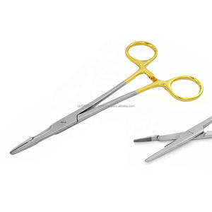 Portaagujas Hegar de Acero Inoxidable Premium, Instrumento Médico Quirúrgico Manual de Precisión, Certificado CE ISO13485, OEM Disponible - Product Image 6