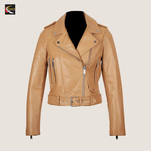 Chaquetas de cuero para mujer, venta al por mayor, producción a granel, modernas y cómodas - Product Image 1