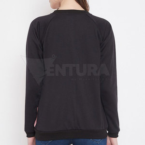 Chaqueta de bombardero acolchada de alta calidad para mujer 100% poliéster Shell algodón relleno satén tela transpirable abrigo de invierno de punto sólido - Product Image 3