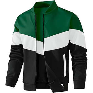 Veste de baseball universitaire brodée à impression personnalisée de qualité supérieure motif à col montant surdimensionné 2026 - Product Image 6