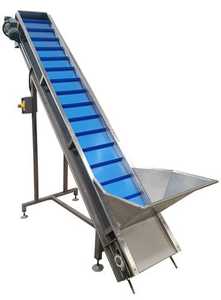 X-Yes sản xuất sản phẩm Túi đầu ra PVC bên vành đai băng tải hệ thống thang máy - Product Image 2