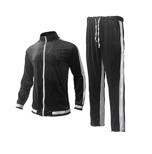 Conjunto de chándal deportivo para hombre, ropa de entrenamiento físico para gimnasio, 2 uds., conjunto de chándal con capucha y cremallera para hombre - Product Image 3