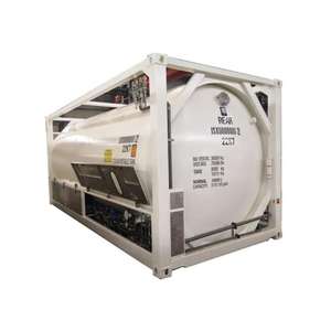 Contenedor tanque criogénico LNG / LOX de 20 pies aislado al vacío, certificado de alta presión - Product Image 4