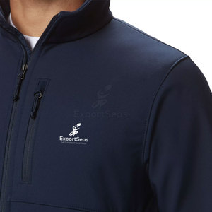 Chaqueta Softshell ligera con tela transpirable y diseño informal moderno Chaqueta de invierno Softshell de moda - Product Image 3