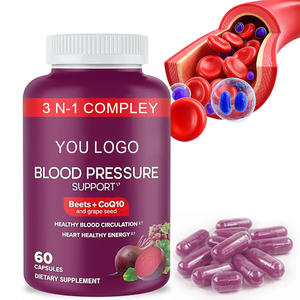 하이 퀄리티 비트 뿌리 보충 교재 강한 비타민 B9 B12 동결 건조 50:1 추출 심장 지원을 위한 유기농 비트 뿌리 캡슐 - Product Image 1