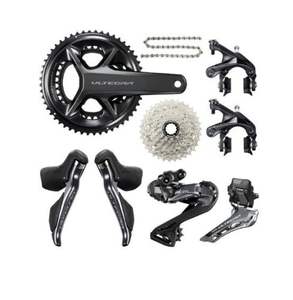 Grupo completo Shimano XX SL 2025 duradero A C E Di2 R9200 R9250 2x12 velocidades AXS T-Type D1 con plato y desviador trasero para bicicleta - Product Image 3