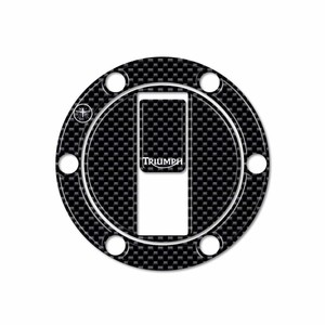 Adesivi Protettivi in Resina 3D Effetto Fibra di Carbonio per Moto Triumph - Product Image 2