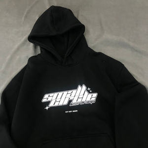 Sudadera con Capucha de Alta Calidad, 100% Algodón, Gruesa, 500GSM, Transpirable, para Invierno, con Diseño de Logotipo Personalizado para Hombre - Product Image 6