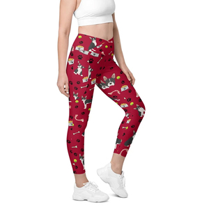 Mallas de Yoga de cintura elástica de compresión mallas de gimnasio de Yoga personalizadas para mujer mallas de entrenamiento de cintura alta Súper suaves para la venta - Product Image 2