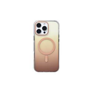 Étui de chargement magnétique Netzy Luxury M-Safe pour iPhone 16 Pro Max, coque transparente dégradée antichoc en silicone PC Ins 14 Plus - Product Image 3