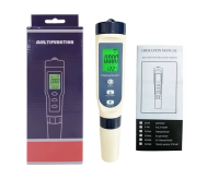 Testeur de qualité de l'eau numérique portable, capteur automatique ORP/TDS/salinité/température, kit de test de la qualité de l'eau, stylo de test de pH, compteur TDS