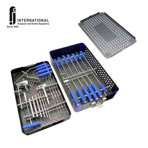 Ensemble d'instruments endoscopiques biportaux unilatéraux orthopédiques manuels de haute qualité en acier inoxydable UBE pour la chirurgie de la colonne vertébrale - Product Image 5