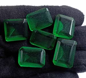 Moldavite LOT 100 Ct IGL รับรองจากสาธารณรัฐเช็กหินเหลี่ยมเพชรพลอยตัดอัญมณีหลวมคุณภาพสูงคอลเลกชันหายาก - Product Image 4