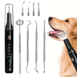 OEM ODM Toilettage Intelligent Écologique Pliable Alimenté par Batterie Nettoyeur de Dents à Ultrasons en Plastique Portable Brosse à Dents pour Animaux de Compagnie - Product Image 1