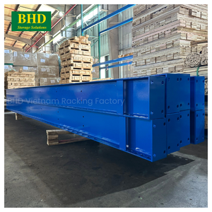 BHD Vietnam Blue Steel Cantilever Rack Protection contre la corrosion pour le stockage long des articles dans les entrepôts Étagères compatibles avec les chariots élévateurs - Product Image 1