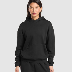 Sweat à capuche épais surdimensionné de haute qualité en coton et polyester pour hommes et femmes pour l'extérieur Vente en gros - Product Image 1