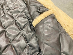 OEM Custom Embroidery Logo Oversized Colorblock Winter Sherpa <b>Fleece</b> <b>Jacket</b> for Men Customized Sherpa <b>Fleece</b> <b>Jacket</b> for Unisex - Product Image 4