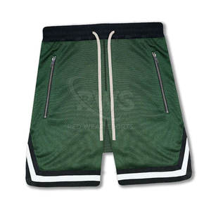 Pantalones cortos informales de malla para uso en exteriores, precio al por mayor, pantalones cortos de malla ligeros de gran tamaño con logotipo personalizado - Product Image 1